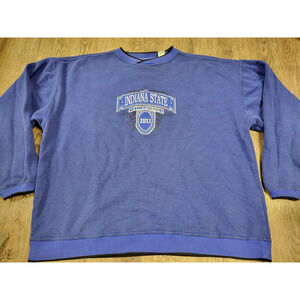 Cadre Athletics Indiana State University ISU Vintage Heavy Sweatshirt XXL